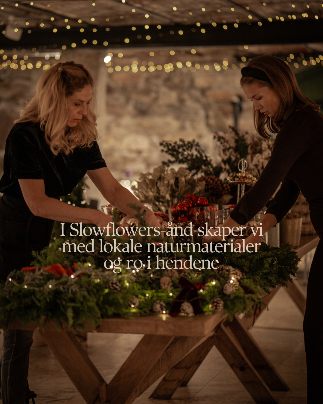 Kurs i engelske julekranser