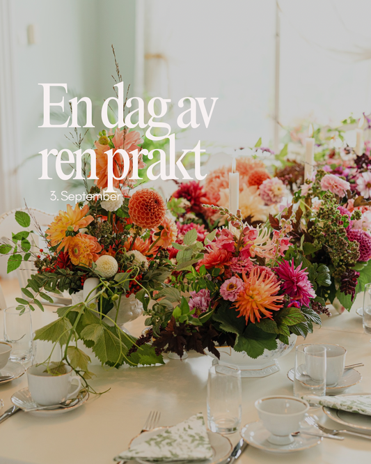 En dag med blomster – workshop i Edines hage